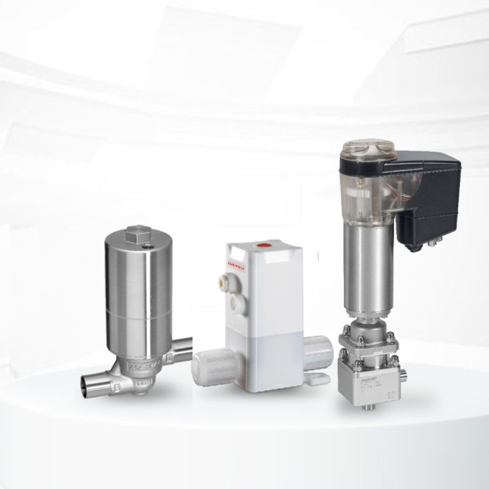 Válvulas de asiento de diafragma